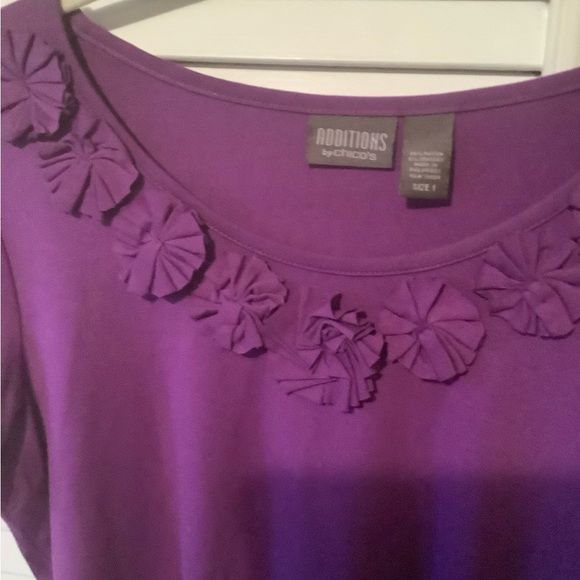 Additions by Chico’s ladies pull over top, size small - Picture 3 of 8